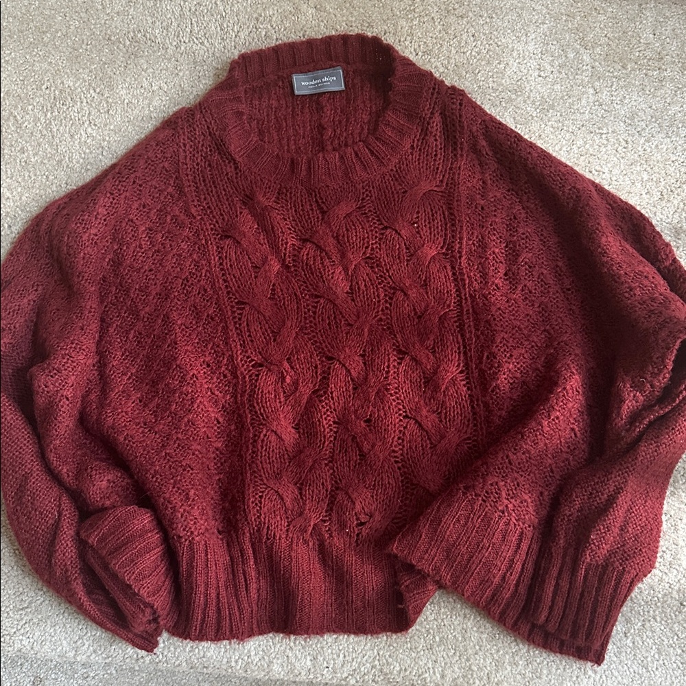 Wooden Ships Knit Sweater